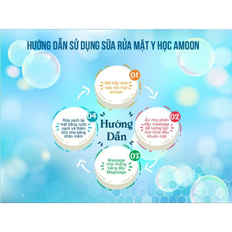 Sữa rửa mặt Amoon