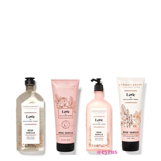 Gel tắm bbw aromatherapy love 295ml từ mỹ