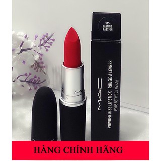 Son MAC Powder Kiss Lipstick Son Lì Vỏ Nhám Full Màu chính hãng Date Mới Chuẩn Auth CÓ Bill