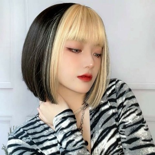 Tóc giả nữ nguyên đầu vic mái line