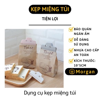 [1 ĐỔI 1] Dụng Cụ Kẹp Miệng Túi - Kẹp Bao Bì Bảo Quản Thực Phẩm Chống Ẩm, Mốc, Côn Trùng 8872
