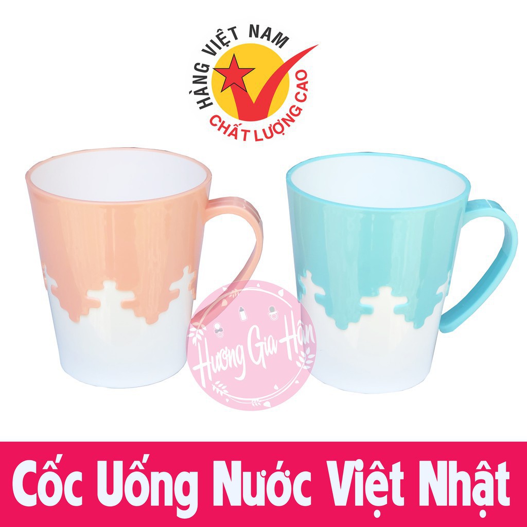 Cốc 2 Màu chính hãng Nhựa Việt Nhật – Hàng Việt Nam chất lượng cao