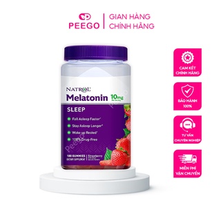 Kẹo ngủ ngon Natrol Gummies Melatonin 10mg 90 viên của Mỹ