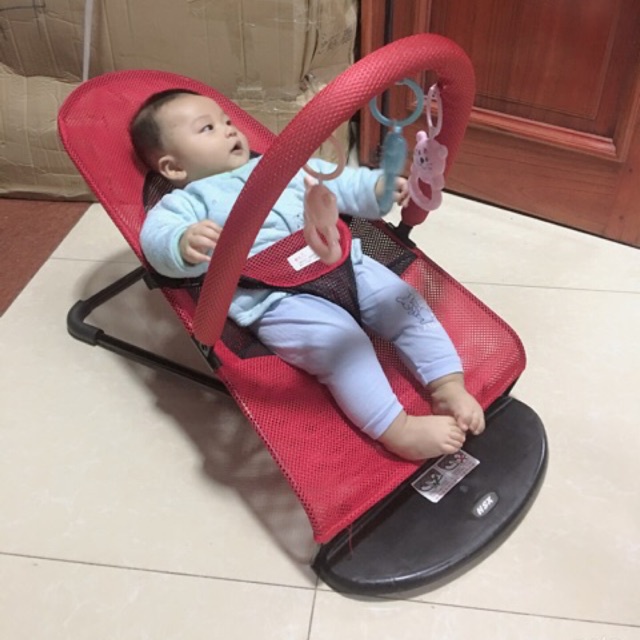 [Tặng Kèm Thú Treo] Ghế Rung Nhún Đa Năng Cho Bé Sơ Sinh