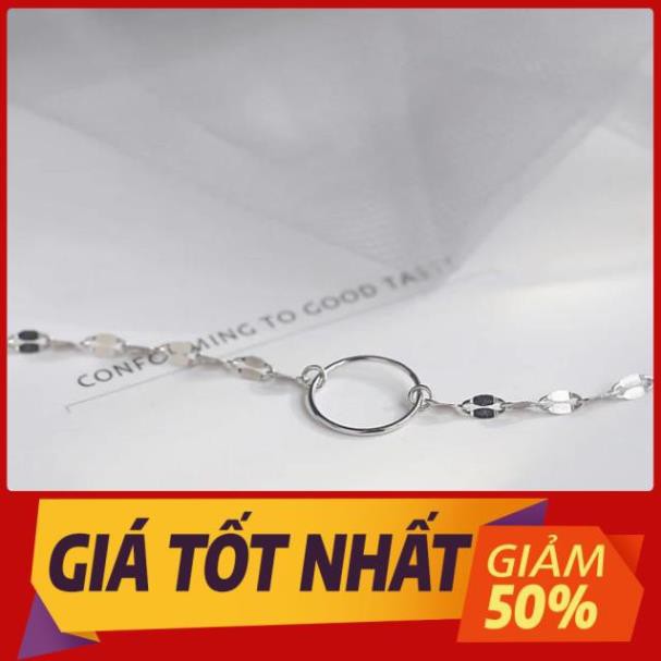 Lắc tay bạc circle