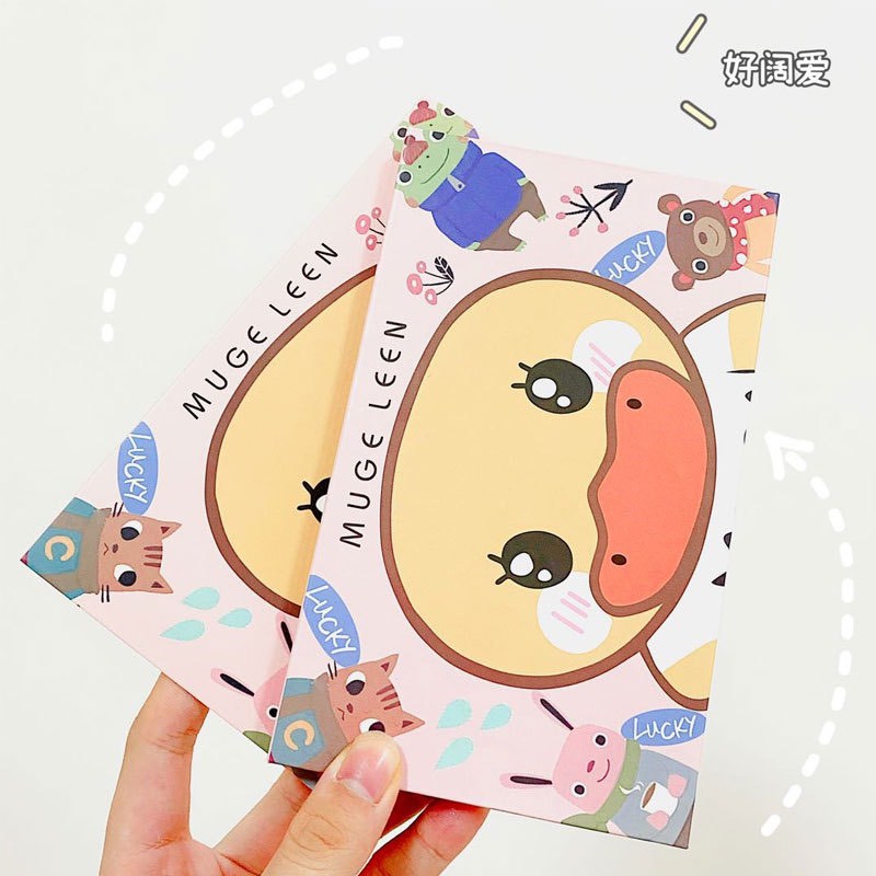 [MUGE LEEN] Bảng mắt 18 ô Muge Leen Vịt Mèo Bò sữa Gấu nâu | BigBuy360 - bigbuy360.vn