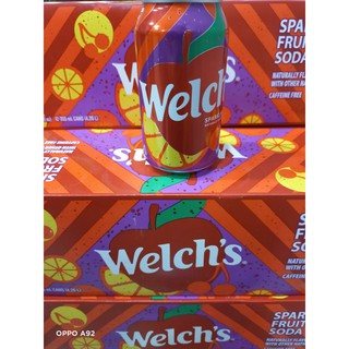  Nước Soda Welch’s Mỹ thùng 12 lon
