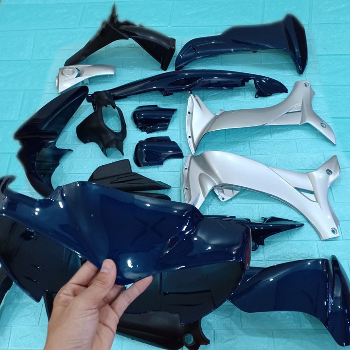 Bộ dàn áo Loại Phanh Đĩa xe JUPITER V - màu XANH NHỚT, nhựa nguyên sinh ABS