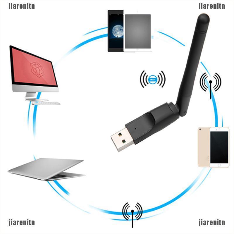 Usb 2.0 Wifi Không Dây Mt7601 150mbps Có Ăng Ten Xoay Được