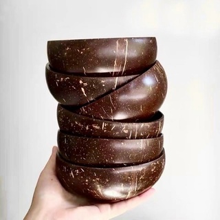 Bát gáo dừa ăn cơm (1 bát, 1 muỗng)