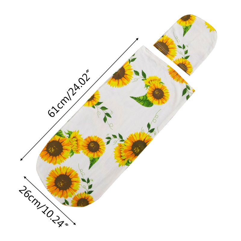 Túi Ngủ Cotton Kèm Mũ Quấn In Họa Tiết Xinh Xắn Dùng Làm Đạo Cụ Chụp Ảnh Cho Bé Sơ Sinh