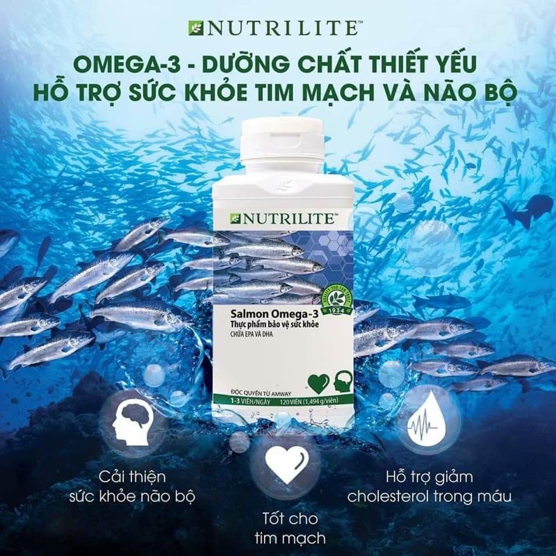Viên uống bổ sung Omega 3.