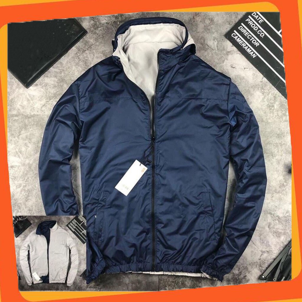[Freeship - Hàng Auth] Áo Gió 2 Mặt l Áo Khoác Dù dành cho cả Nam và Nữ_45-80kg | BigBuy360 - bigbuy360.vn