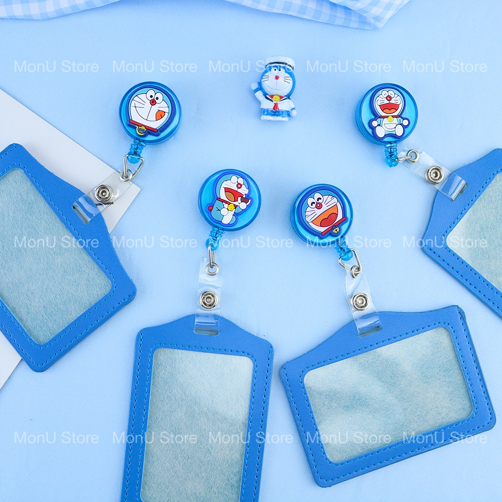 Yoyo co rút thông minh và bảng tên nhân viên hình DORAEMON DOREMON dễ thương cute MON0167