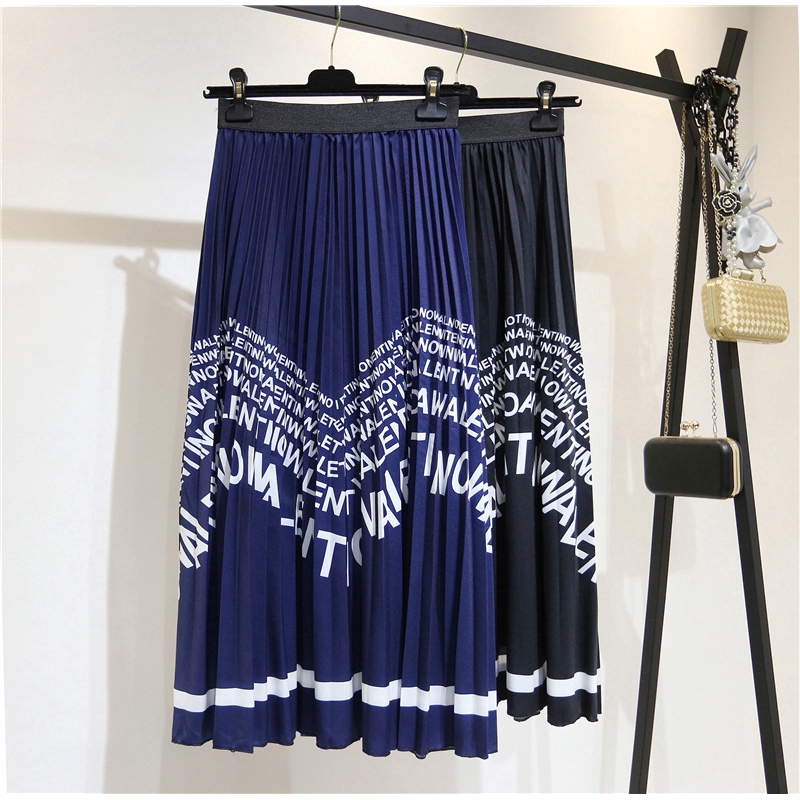 Thời Trang Mới Thư in Váy Maxi