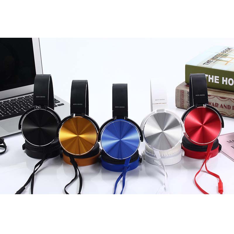 Tai Nghe Trùm Đầu Chơi Game Sony Siêu Bass Có Mic Mdr - Xb450 Ap Bando