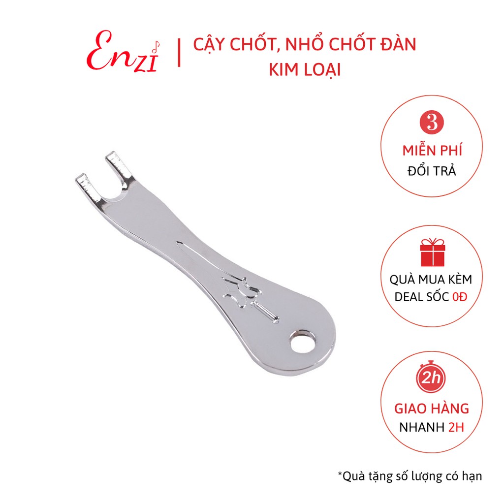 Cậy chốt nhổ chốt đàn guitar acoustic chất liệu kim loại và nhựa chất lượng Enzi