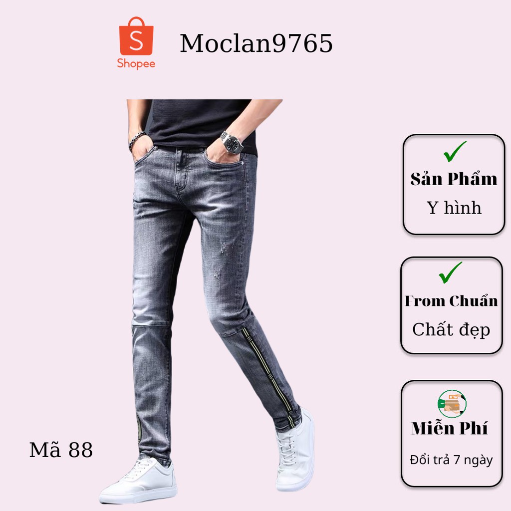 Quần jean nam cao cấp, chất liệu bò ( jean ) mềm mịn, from chuẩn, có nhiều mẫu đi kèm Moclan61 | BigBuy360 - bigbuy360.vn