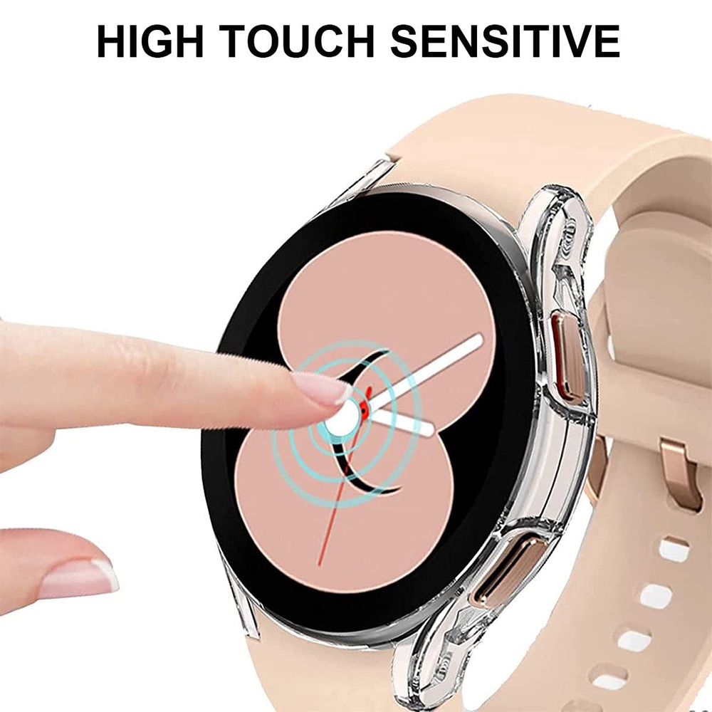 Ốp Bảo Vệ Màn Hình Đồng Hồ Thông Minh Samsung Galaxy Watch 4 40mm 44mm Sự Bảo Vệ