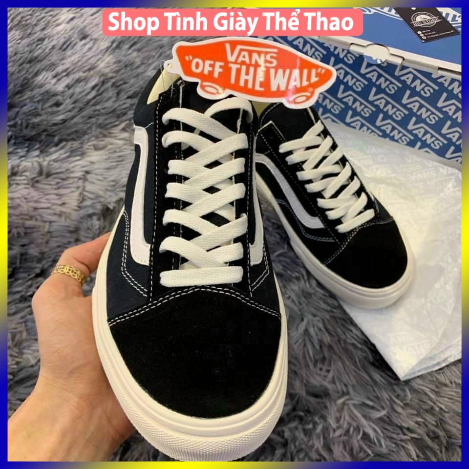 GIÀY 𝐕𝐀𝐍𝐒 VAULT OLD SKOOL MÀU ĐEN ⚡Full box bill⚡ Giày thể thao nam nữ 2021 | BigBuy360 - bigbuy360.vn