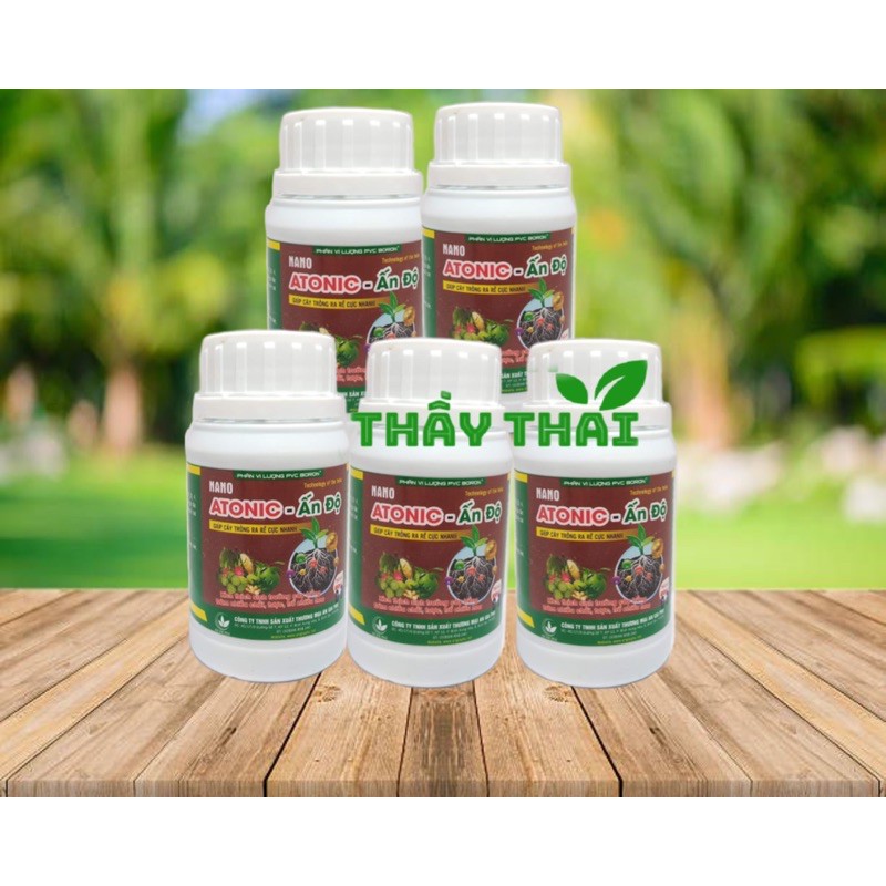 10 chai Atonik chai 100ml [GIÁ SỈ] Thuốc kích thích sinh trưởng-Ra rễ - nãy mầm - ra hoa --Atonic Ấn Độ 100ml