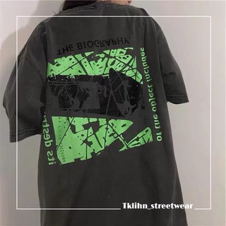 Ulzzang áo thun unisex phong cách hiphop cá tính 2021