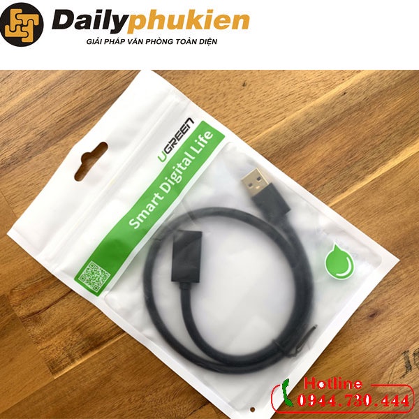 Dây nối dài USB 3.0 dài 0.5m UGREEN 30125 dailyphukien