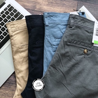 Quần short C/K kaki sớ kiểu