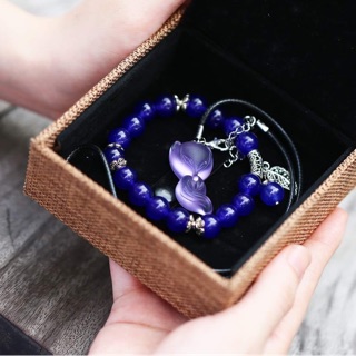 Bộ Vòng Tay Vòng Cổ Hồ Ly Đá Nhân Tạo Hợp Mệnh Gia Tăng Vận May [GIÁ GỐC]