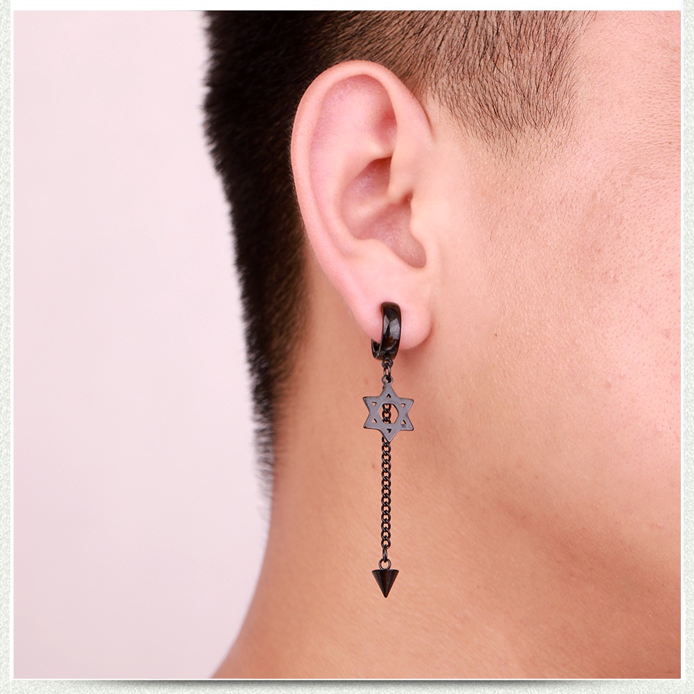 ( 1 chiếc ) Khuyên dày nhiều mẫu không rỉ