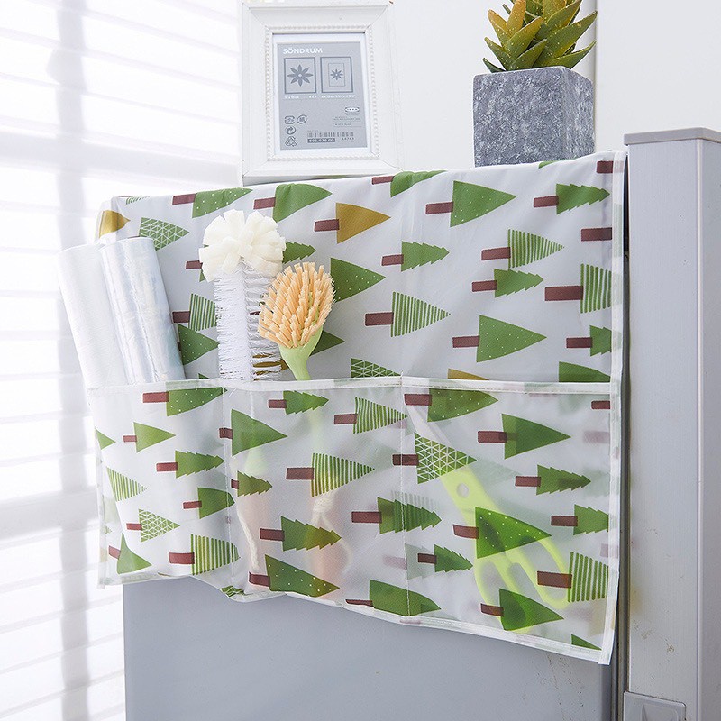 Khăn phủ tủ lạnh chống bụi mẫu mới 1167 Đức Tài