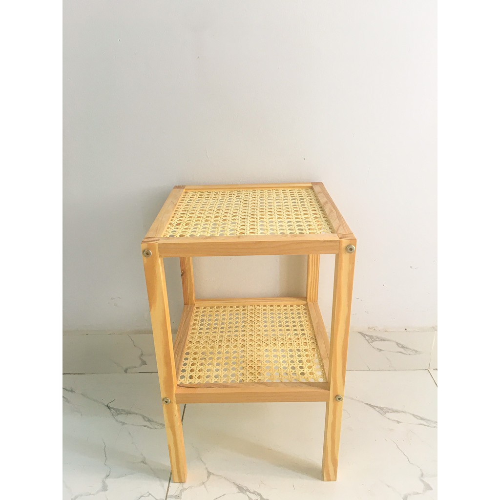 Kệ 2 Tầng Phối Mây