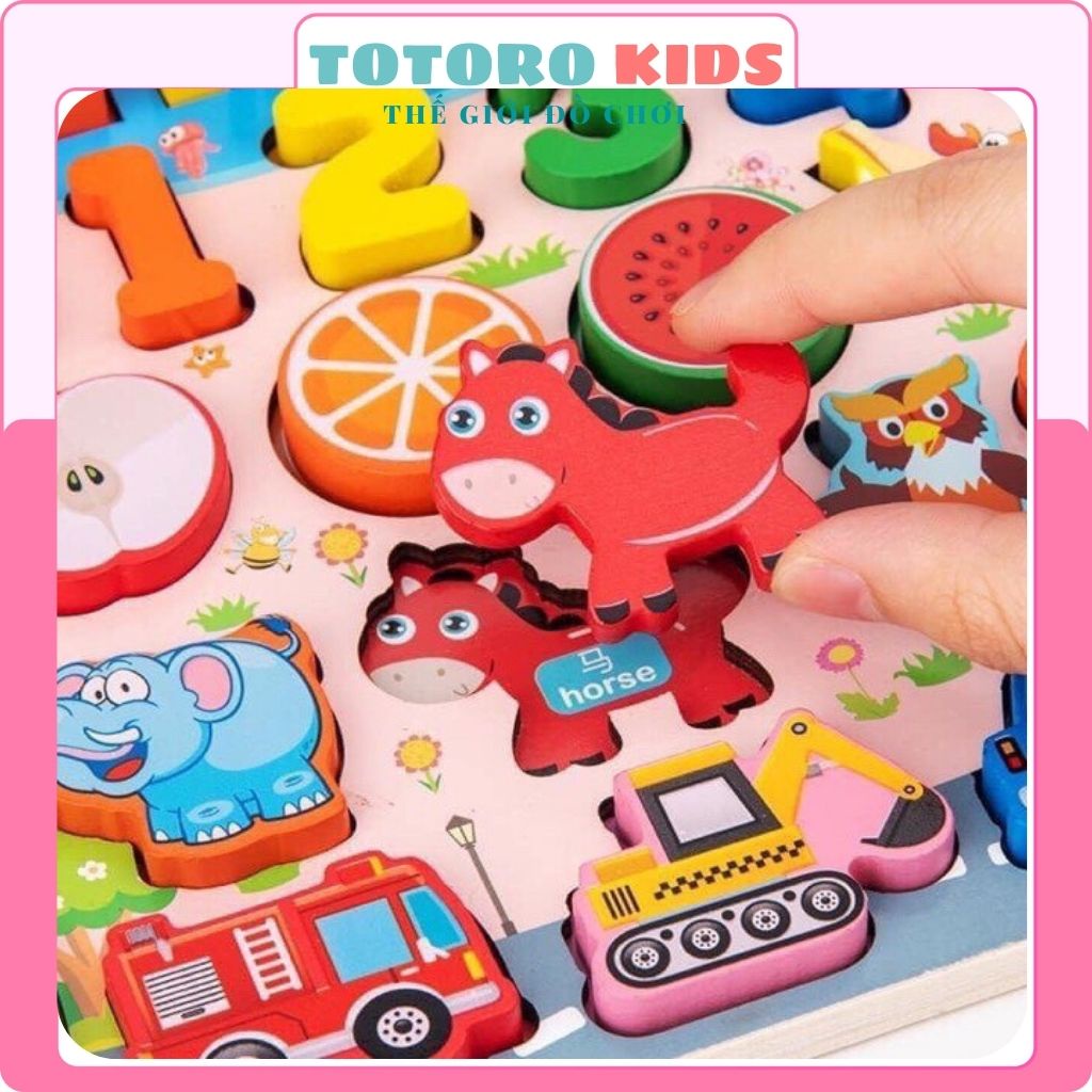 Bộ đồ chơi câu cá bằng gỗ giáo dục trẻ em thông minh phát triển trí tuệ montessori cho bé trai gái giá rẻ