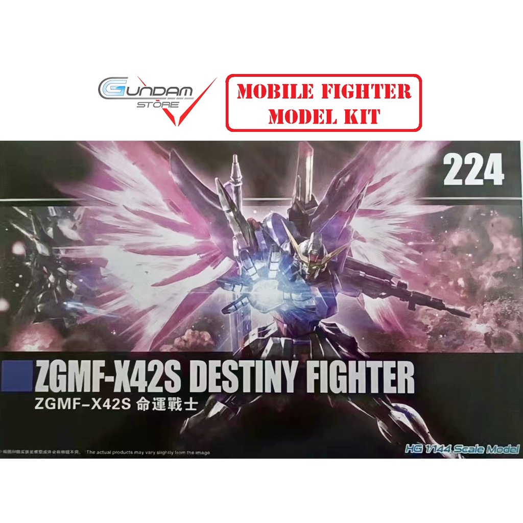 Mô Hình HG Destiny 224 TT Hongli [FORM 2020+TẶNG BASE + WING EFFECT] 1/144 Đồ Chơi Lắp Ráp