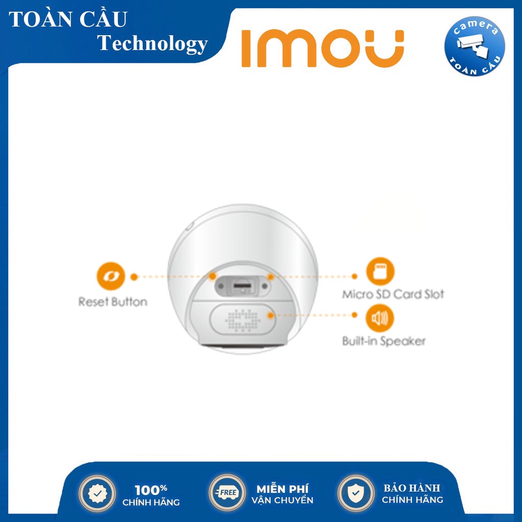 Camera IP Wifi Imou IPC-T26EP 1080p Phát Hiện Con Người, Tích Hợp Đèn, Còi Báo Động