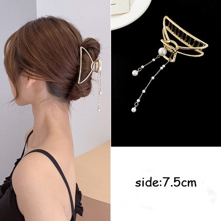 Kẹp Tóc Cá Mập Lớn Phong Cách Hàn Quốc Cho Nữ