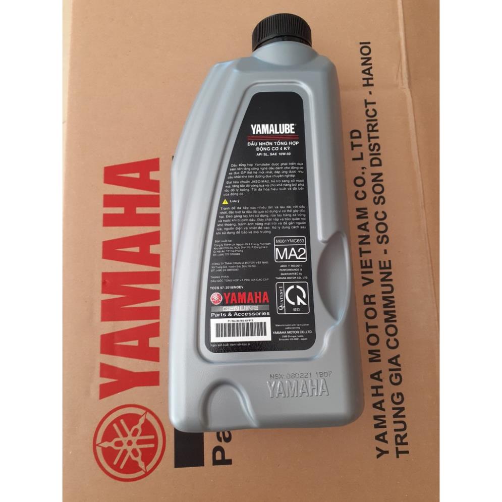 Dầu nhớt tổng hợp Yamalube Synthetic