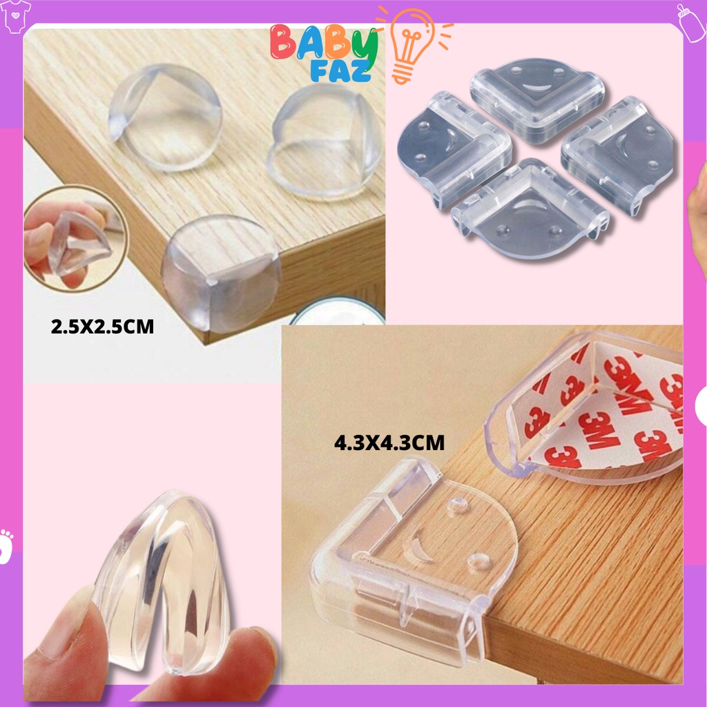 Bịt góc bàn cạnh bàn siliconE bảo vệ an toàn cho bé