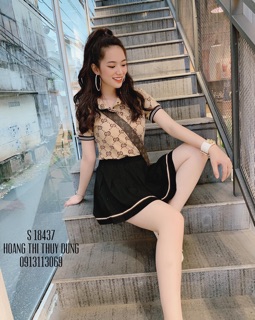 Set Áo phông GC Chân váy