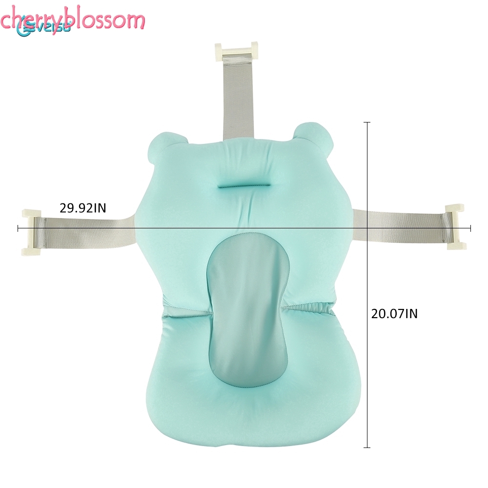 JPRICE 【COD】Đệm phao chống trượt dùng trong bồn tắm hỗ trợ bé sơ sinh 0-6 tháng