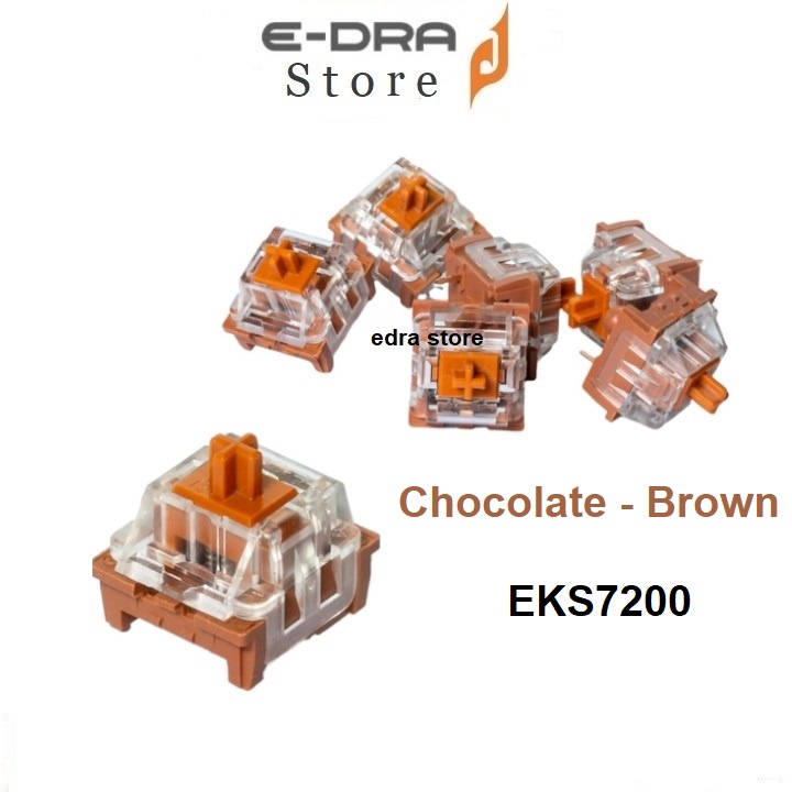 Switch thay nóng phím cơ E-dra EKS7201 Custom Switch BLOOD RED