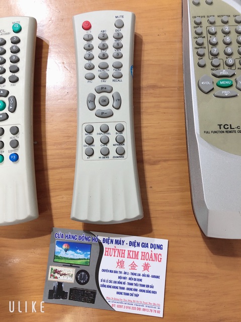 REMOTE ĐIỀU KHIỂN TIVI TCL DÀNH CHO TV THƯỜNG