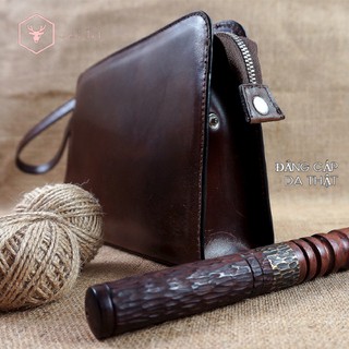 Ví cầm tay, Clutch Nam da thật sang trọng, lịch lãm, đẳng cấp