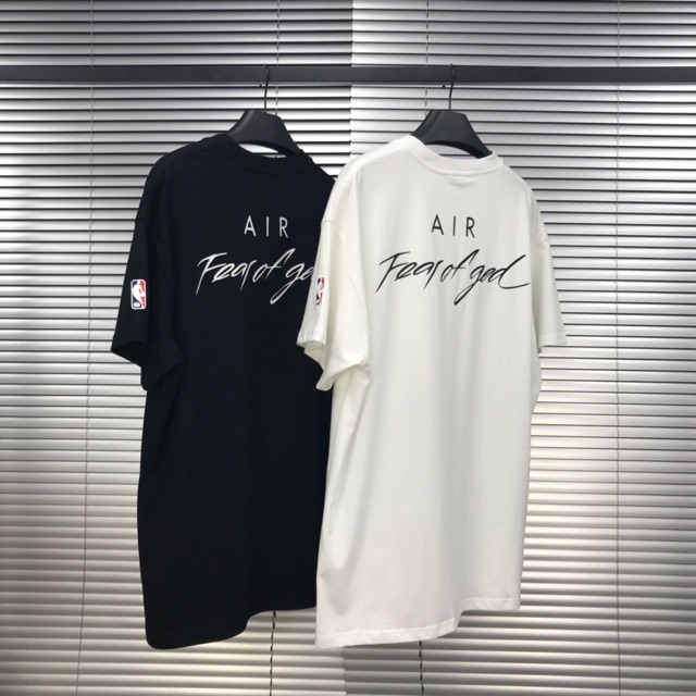 Áo thun ngắn tay Nike Air x Fear Of God logo T-shirt ss20