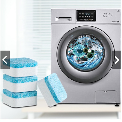 [HÀNG CÓ SẴN] Viên Tẩy Vệ Sinh Lồng Máy Giặt Giúp Diệt khuẩn Và Tẩy Chất Cặn Hiệu Quả