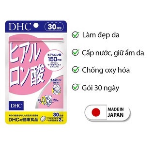 Viên uống cấp nước DHC Nhật Bản Hyaluronic Acid giữ ẩm làm đẹp và bảo vệ da 30 ngày - HÀNG CHÍNH HÃNG + GIÁ TỐT
