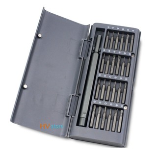 Bộ tua vít  thép carbon 25 món siêu cứng mở được tất cả các loại điện thoại, laptop, đồng hồ, máy ảnh… HV Store 062