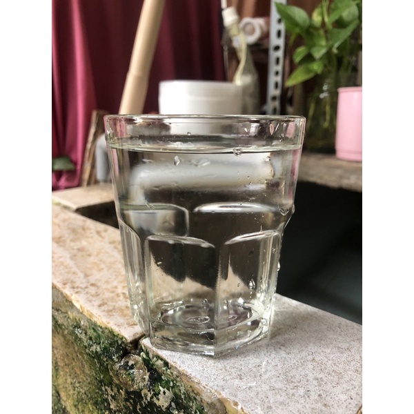 Ly Lùn Ngấn Đấy Cafe Thuỷ Tinh 150ml-306ml