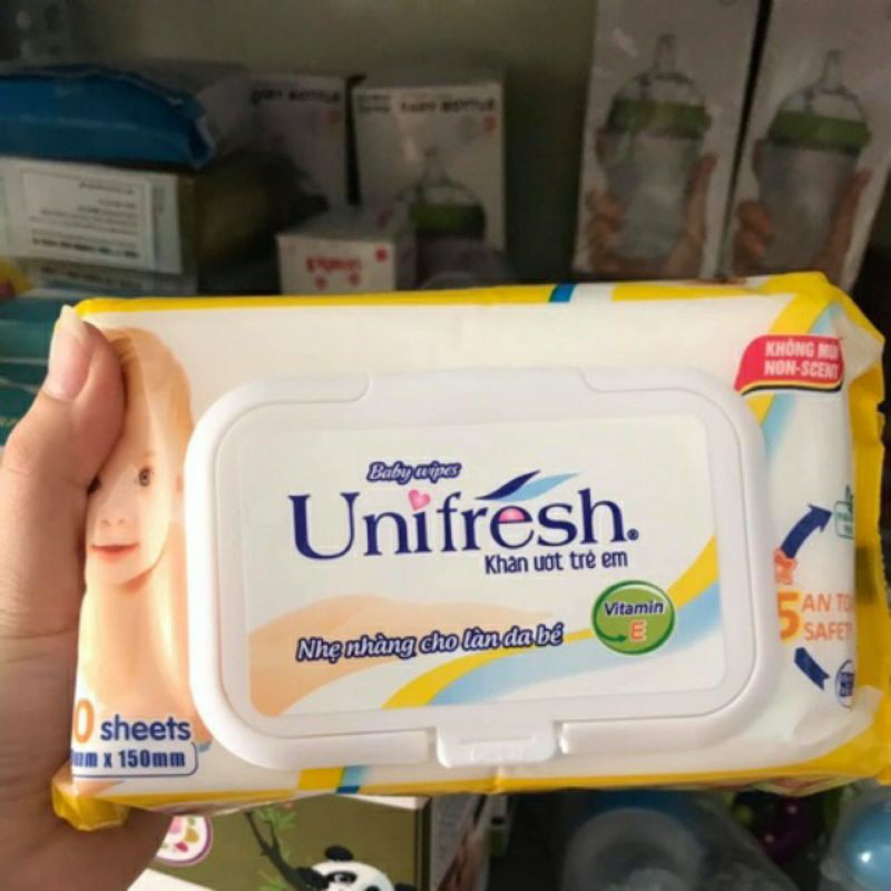 Khăn ướt unifresh 80 miếng