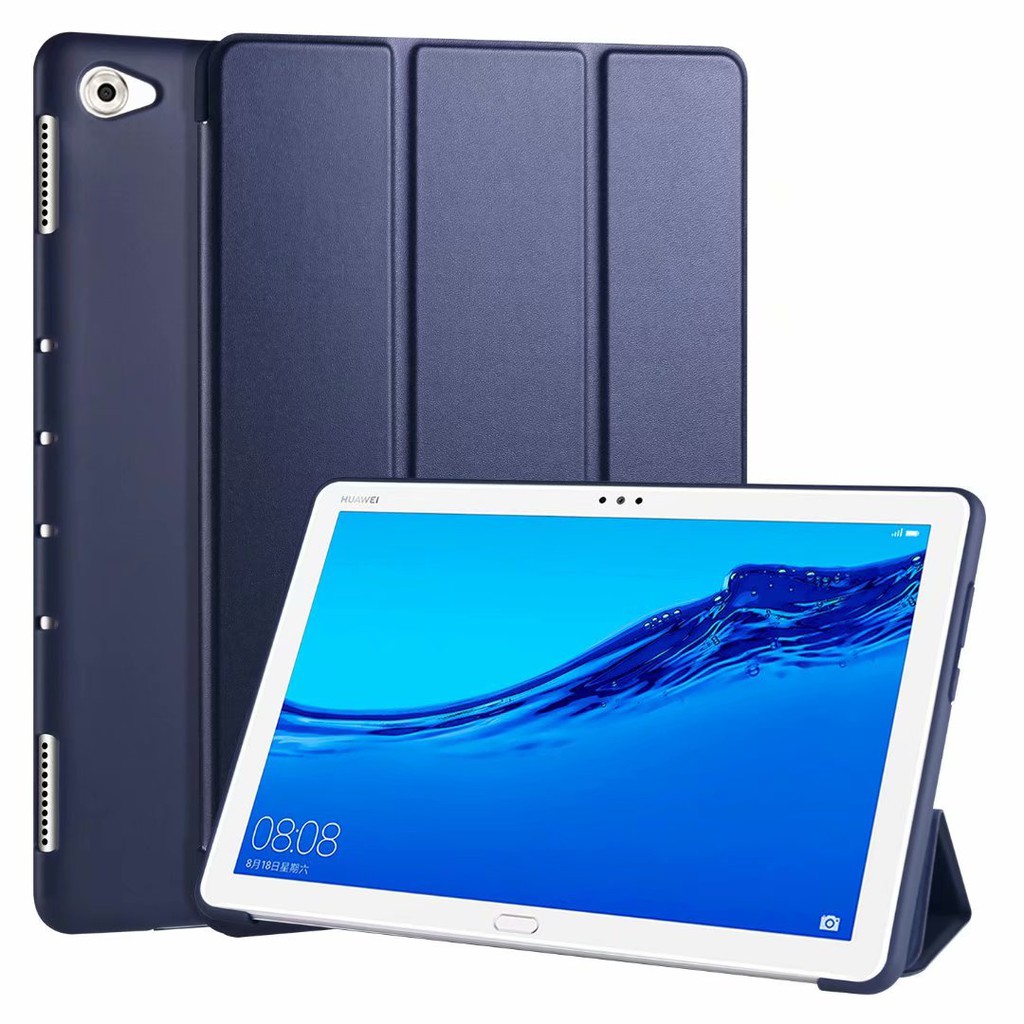 Ốp bảo vệ mềm mỏng dạng gập cho Huawei mediapad t5 m5 lite 10.1 m6 8.4 matepad pro 10.8 10.4